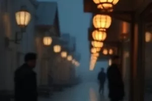 《旧相机诊所》木质柜台上摊开的镜头与螺丝刀