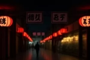 《纸鸢与风》蓝天下高高飞起的菱形风筝